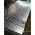 bright aluminium checkered plate